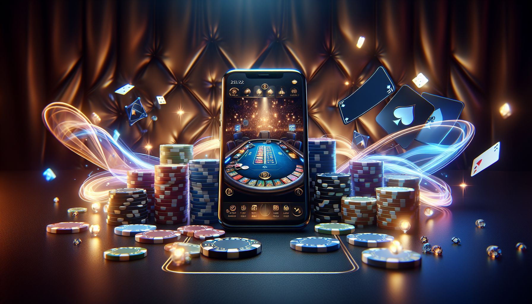 Mobile user in Bangladesh enjoying live casino play through the 7555bet app